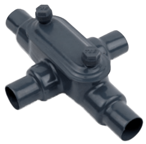 T & B Ocal OCAL-BLUE PVC-Coated Conduit Body